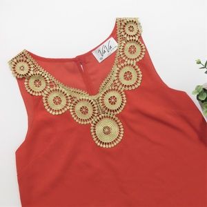 VAVA by Joy Han Embellished Shift Dress M
